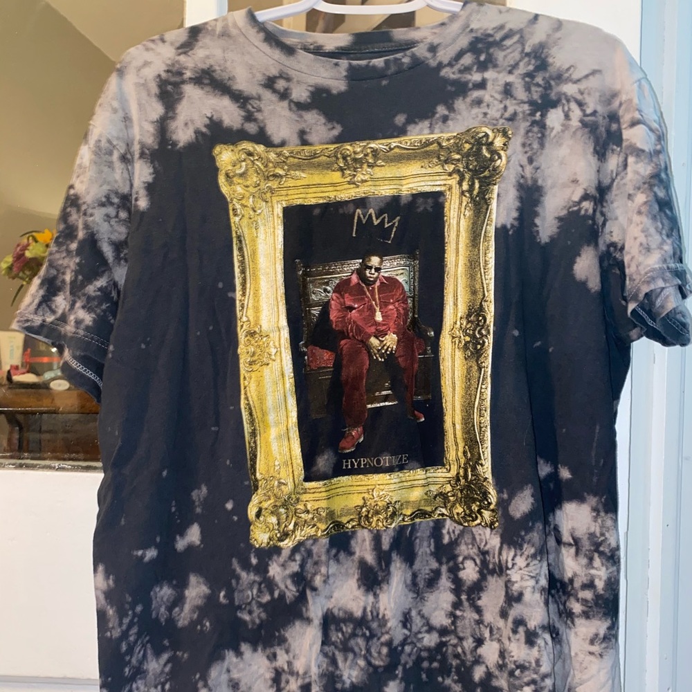 Men’s Graphic Tie-Dye Tee- Size Large